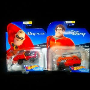Hotwheels Mr. Incredible and Wreck it Ralph